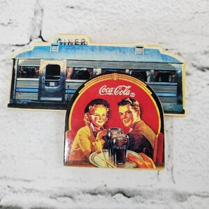 Diner Coke Magnet Coca Cola 90s Vintage Collectable Magnet 31